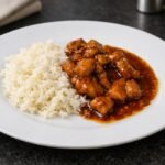 Kid approved bourbon chicken recipe for picky eaters served over rice